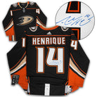 Adam Henrique Anaheim Ducks Autographed Adidas Authentic Jersey | AJ Sports.