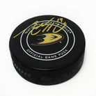 Adam Henrique Anaheim Ducks Autographed Official Game Puck | AJ Sports.