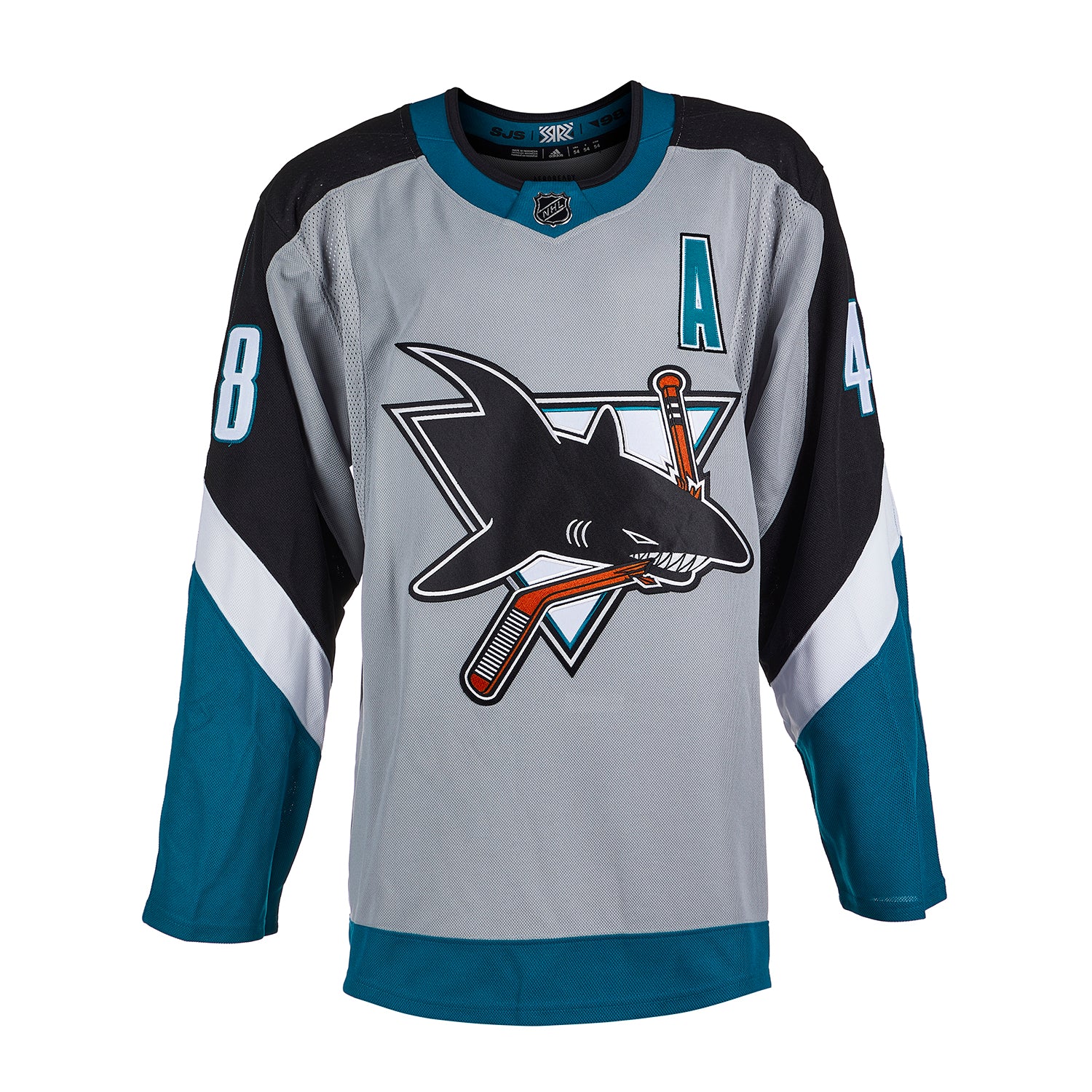 Tomas Hertl San Jose Sharks Adidas Reverse Retro 2.0 Pro Autographed Jersey  - NHL Auctions
