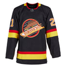 Nils Hoglander Vancouver Canucks Signed Black Alternate Adidas Jersey | AJ Sports.