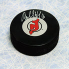 Bobby Holik New Jersey Devils Autographed Hockey Puck | AJ Sports.