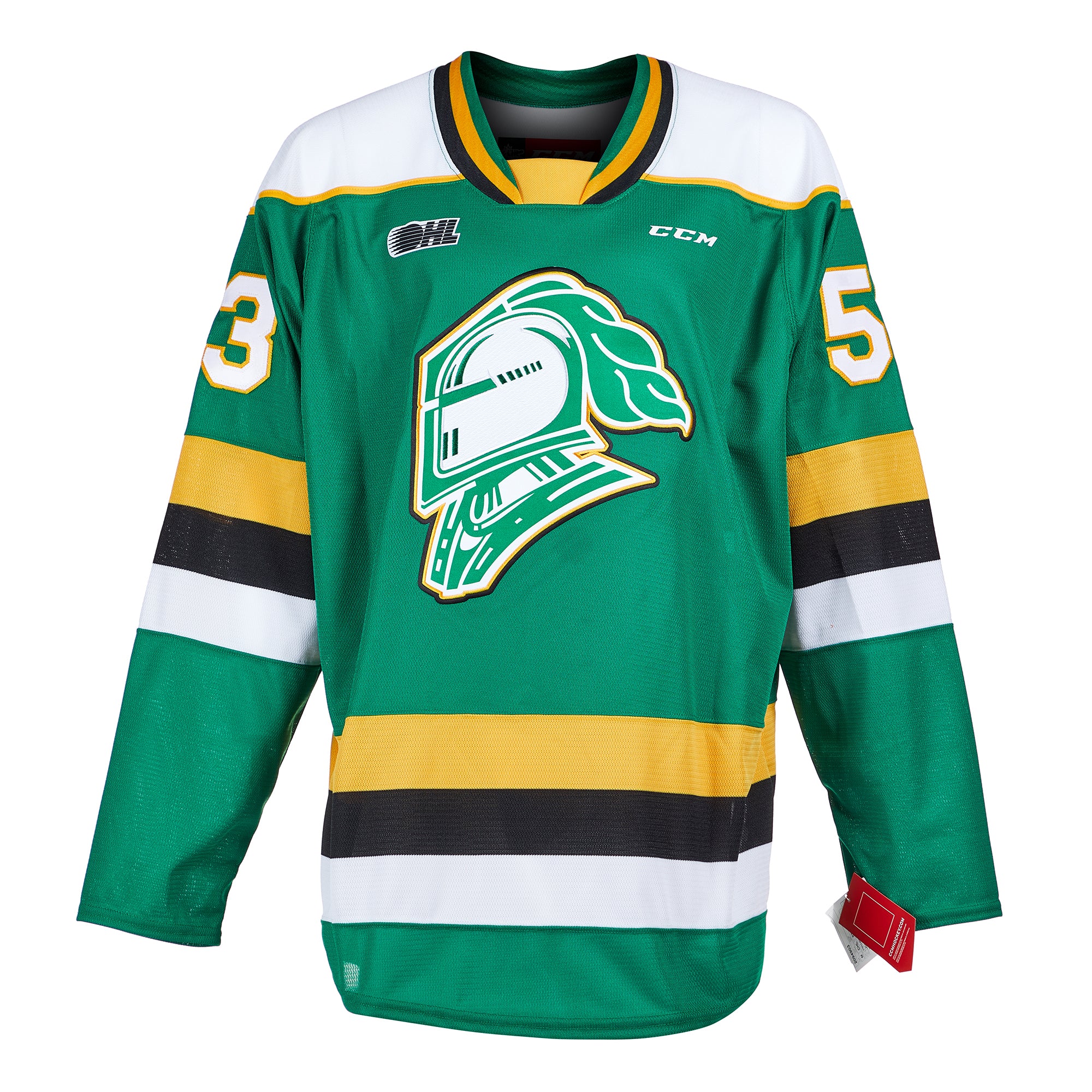 Official London Knights Jersey - Green – London Knights Armoury