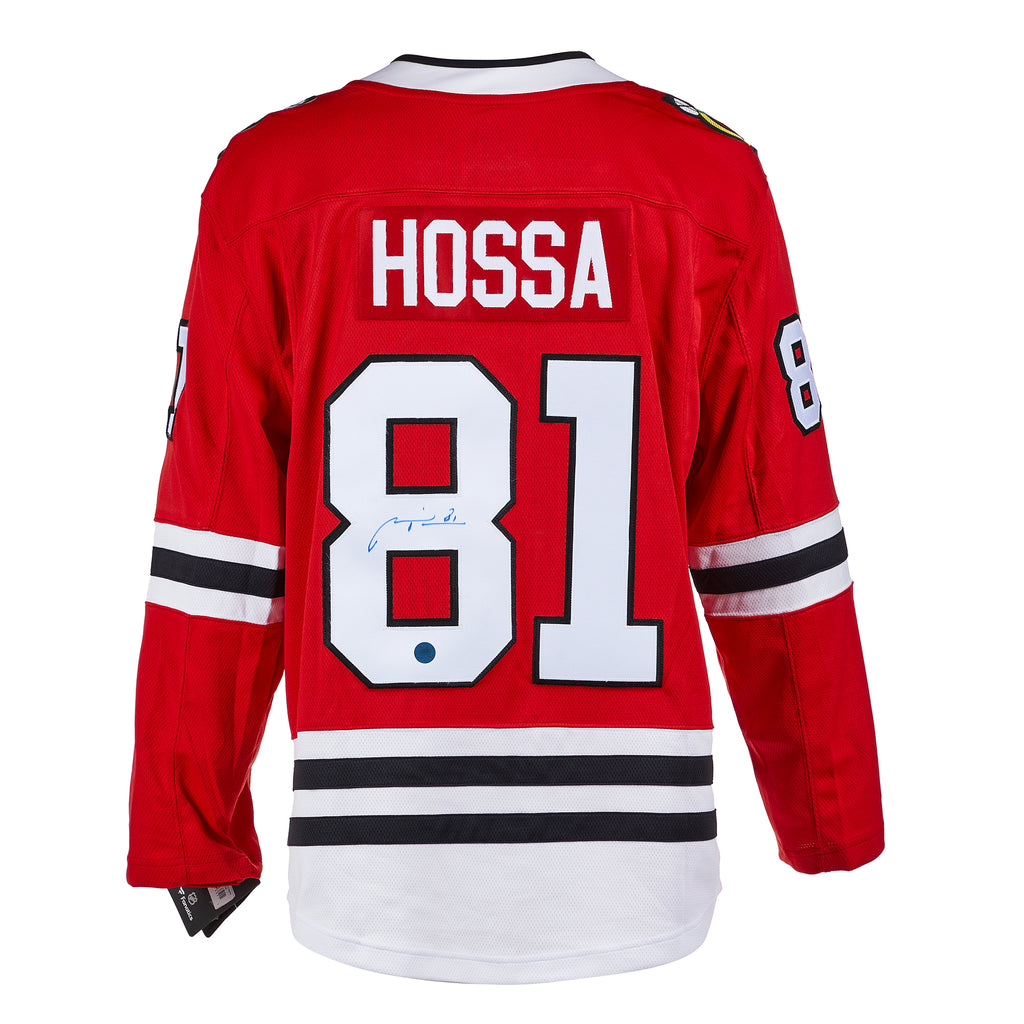 Marian Hossa  Autographed Hockey Memorabilia & NHL Merchandise