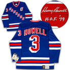 Harry Howell New York Rangers Signed Retro Fanatics Jersey | AJ Sports.