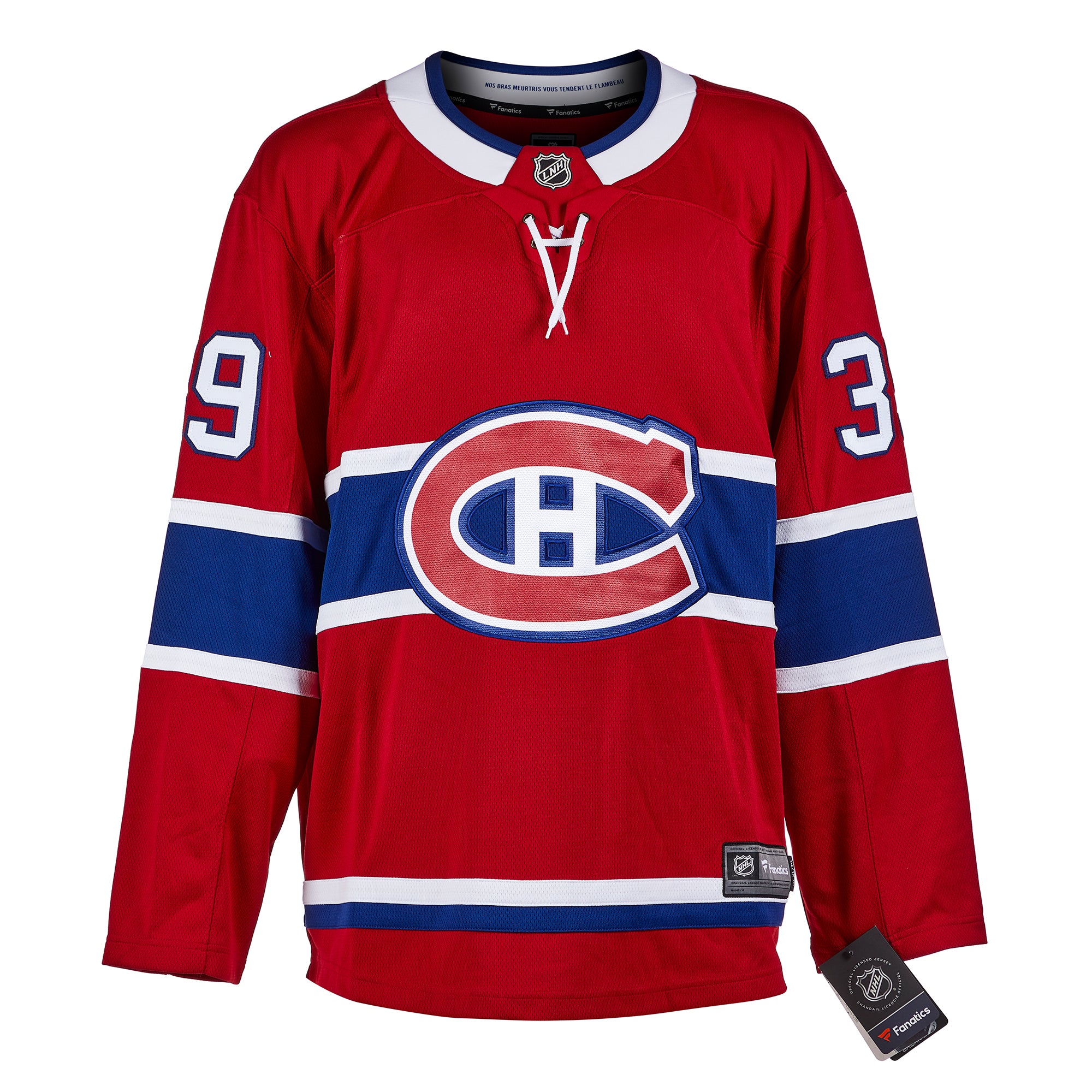 Cristobal Huet Montreal Canadiens Autographed Fanatics Jersey | AJ Sports.