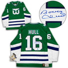 Bobby Hull Hartford Whalers Signed Retro Fanatics Jersey | AJ Sports.