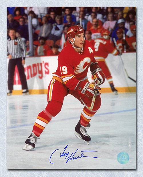 Joe Mullen Calgary Flames Autographed Signed Hockey 8x10 Photo