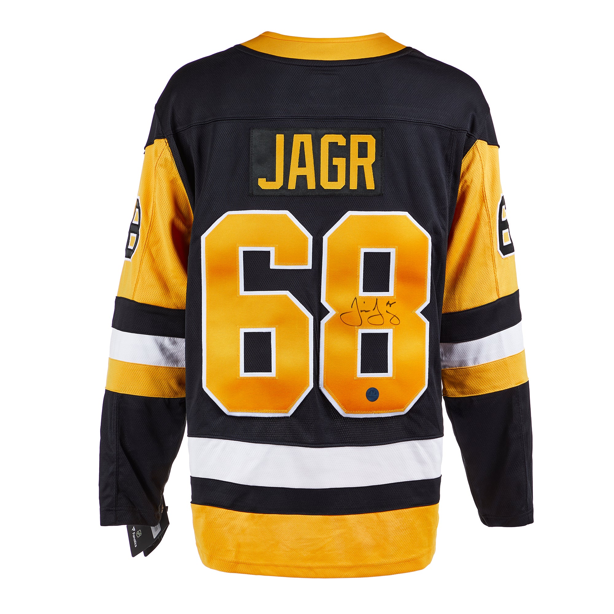 Jaromir Jagr Signed Penguins Jersey (TSE COA & PSA COA)