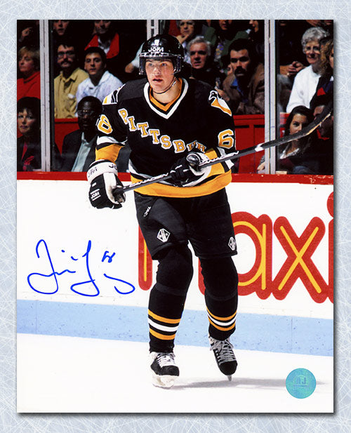 Jaromir Jagr Pittsburgh Penguins Autographed Mini Composite Hockey