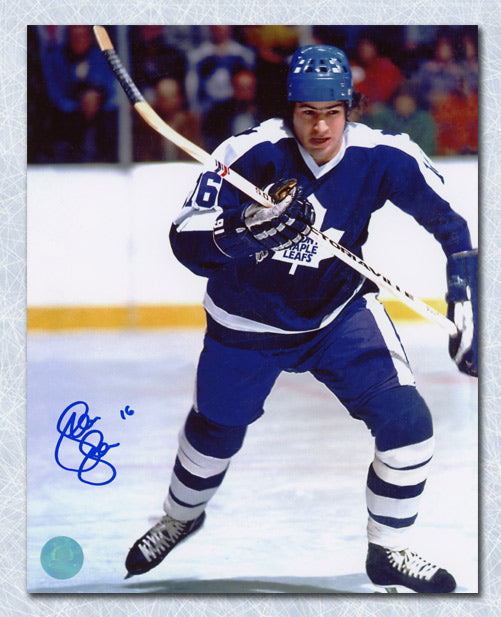 Jimmy Jones Toronto Maple Leafs Autographed Action 8x10 Photo | AJ Sports.