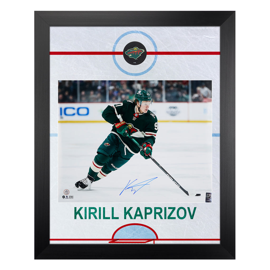 Kirill Kaprizov Minnesota Wild Autographed Card – jlbsportrarities