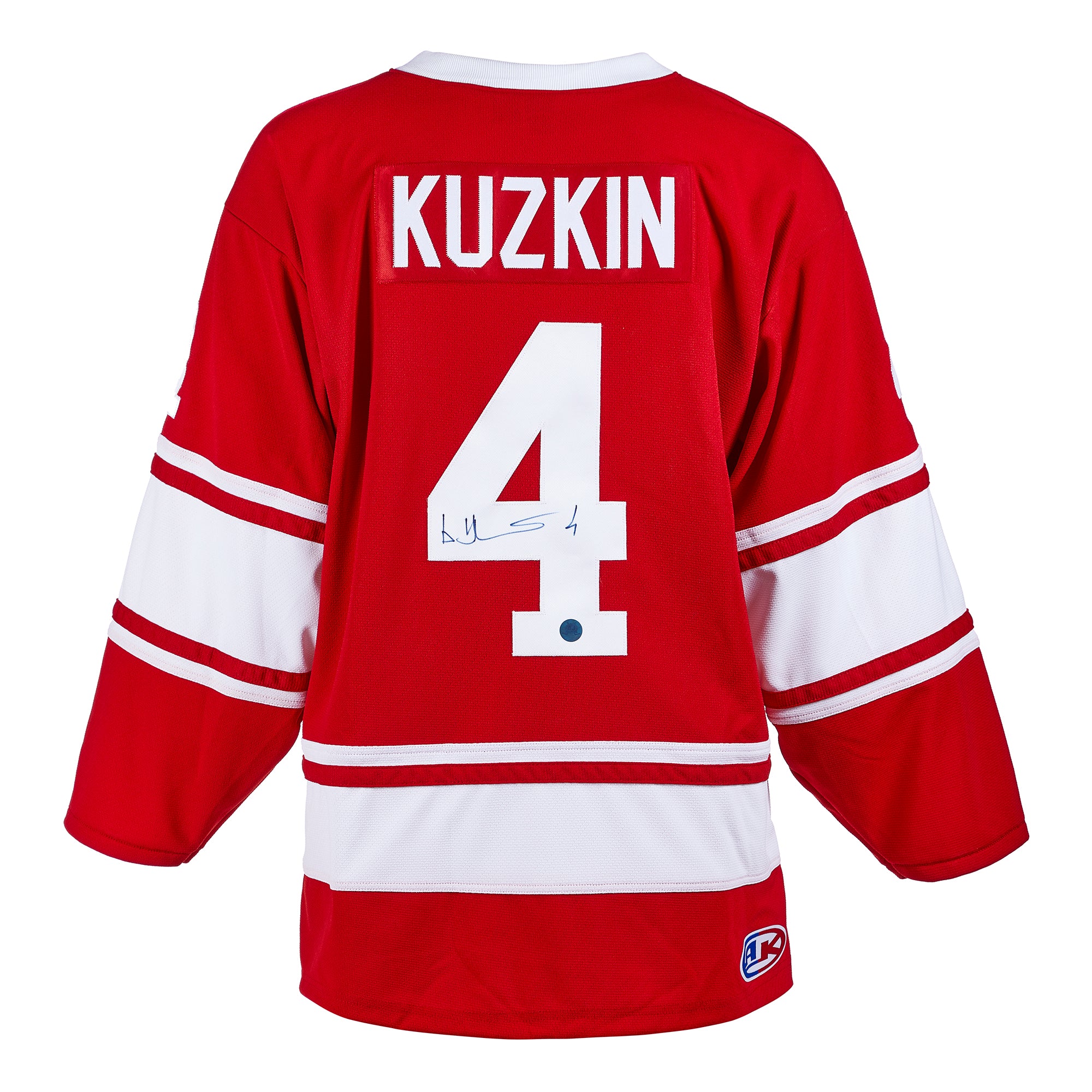 Viktor Kuzkin Soviet Russia Signed CCCP Summit Series Jersey | AJ Sports.