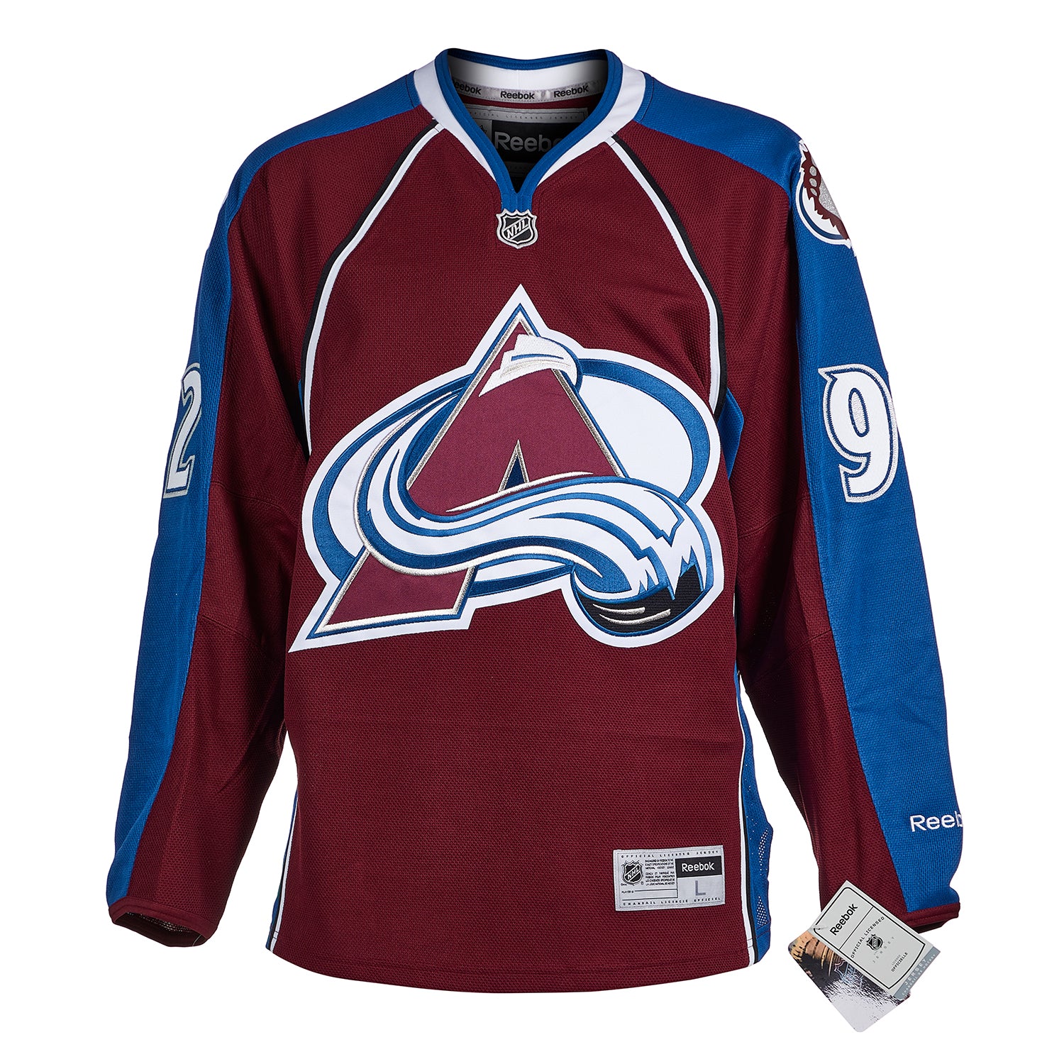 Gabriel Landeskog Colorado Avalanche Signed Rookie Reebok Jersey | AJ Sports.