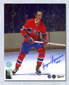 Jacques Laperriere Montreal Canadiens Autographed Hockey 8x10 Photo | AJ Sports.