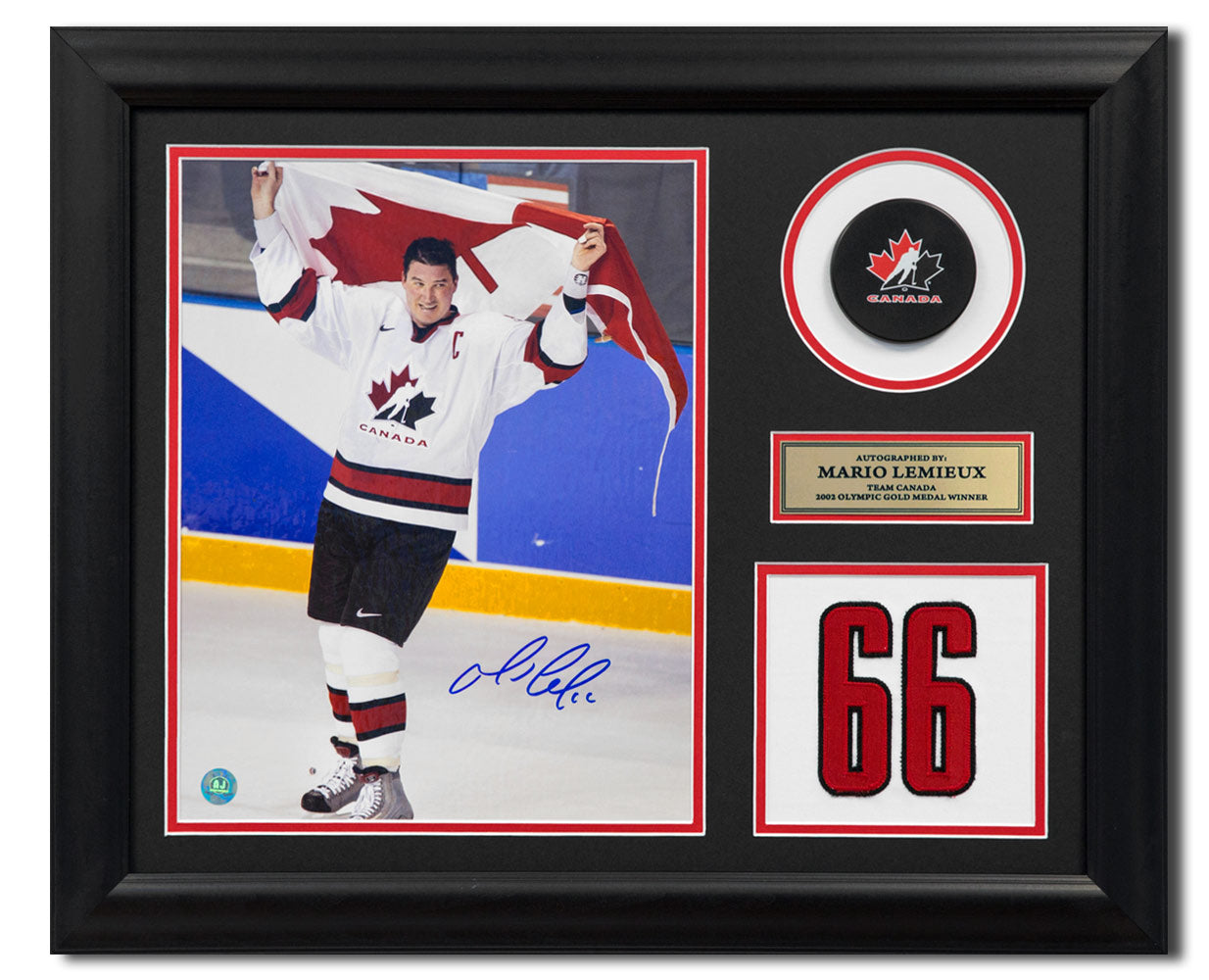 Wayne Gretzky & Mario Lemieux Autographed 1987 Canada Cup 16X20 Photo - NHL  Auctions