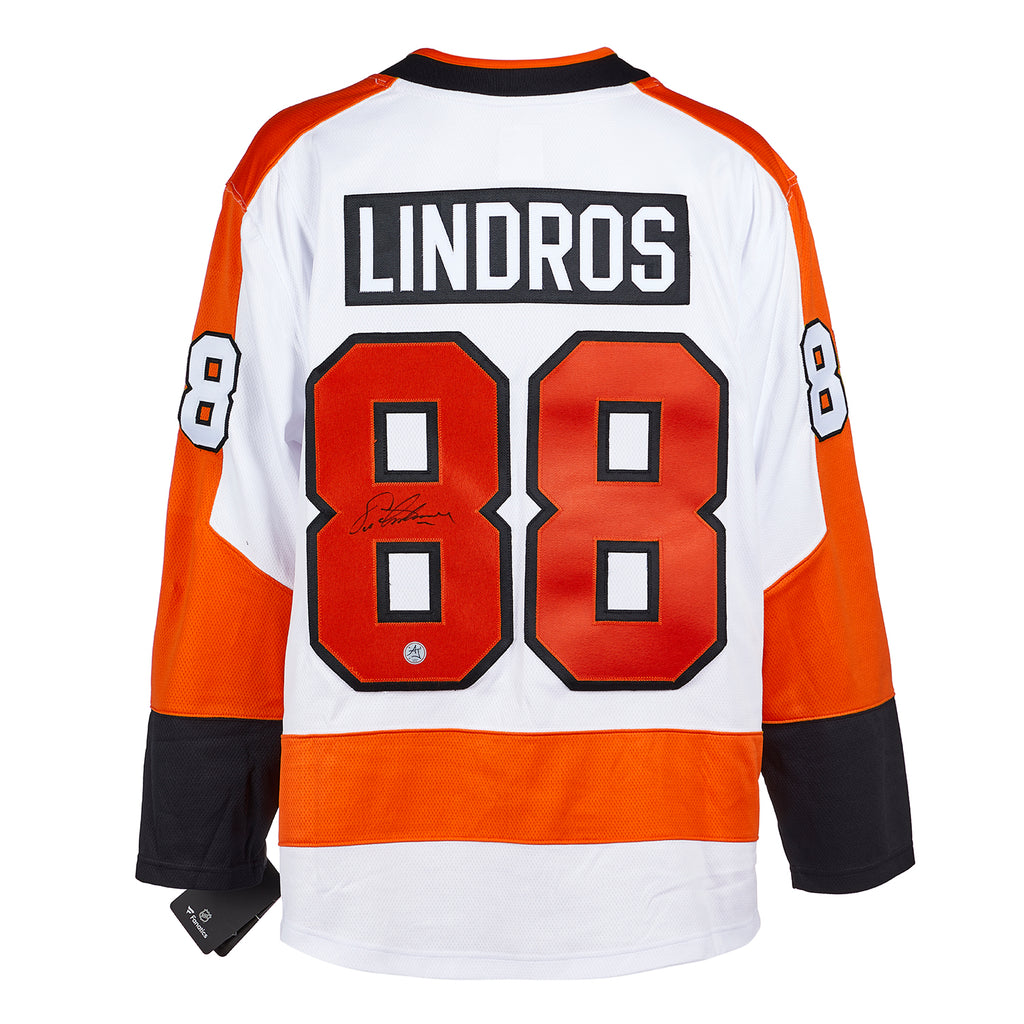 Eric Lindros Signed Jersey Flyers Replica Black Insc No.1 Pick 1991 - NHL  Auctions