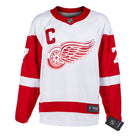 Ted Lindsay Detroit Red Wings Signed White Fanatics Jersey | AJ Sports.