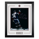 Nathan MacKinnon Colorado Avalanche Autographed Salute 26x32 Frame | AJ Sports.