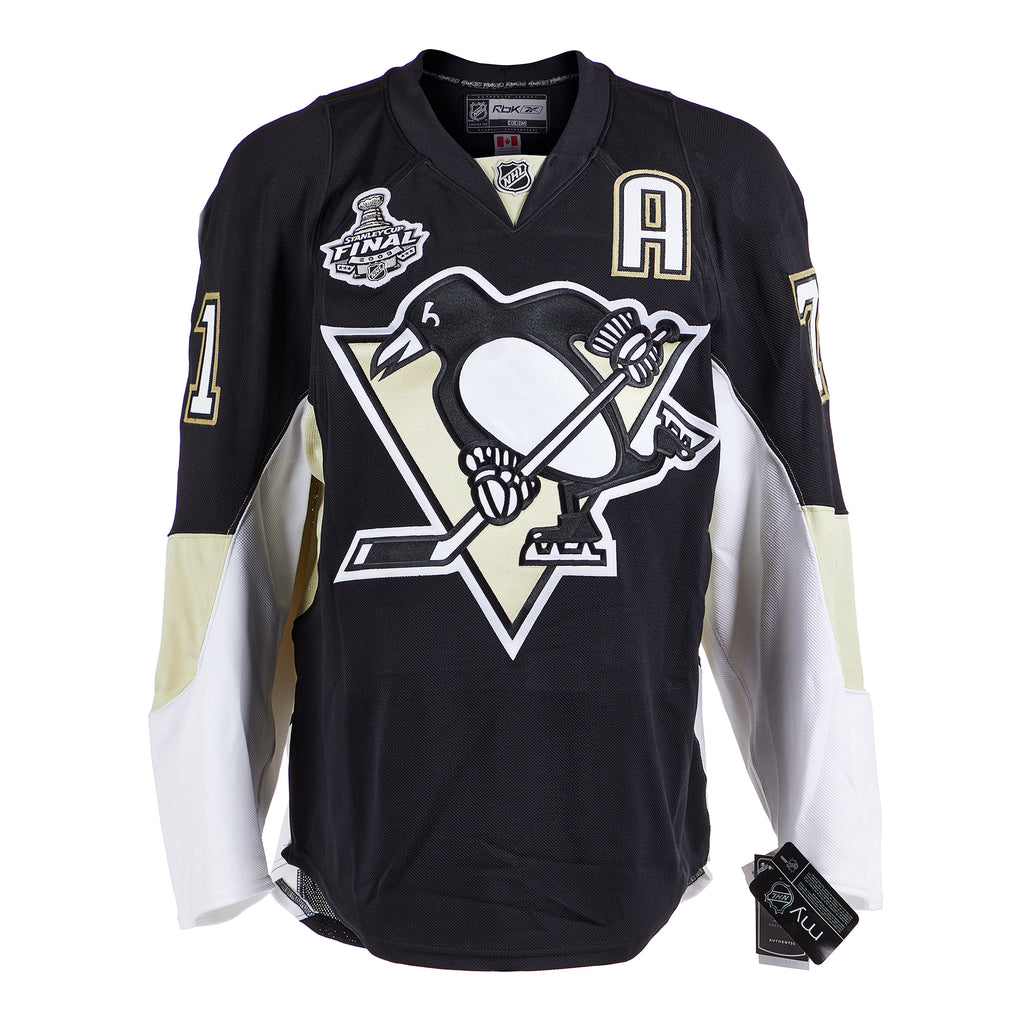 Evgeni Malkin Pittsburgh Penguins Signed 2009 Stanley Cup Reebok On Ice Jersey | AJ Sports.