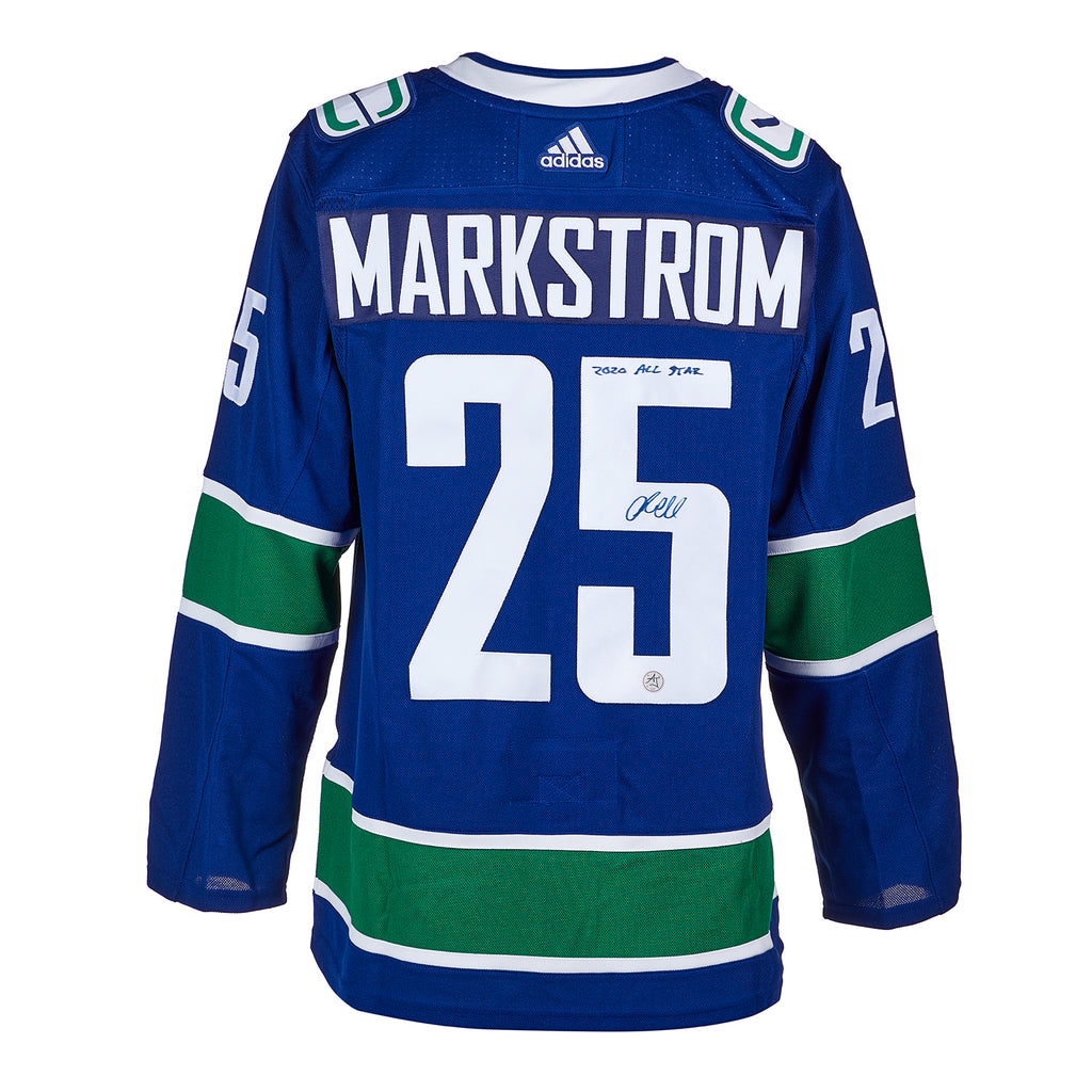 Signed Vancouver Canucks Game Jersey - Able Auctions