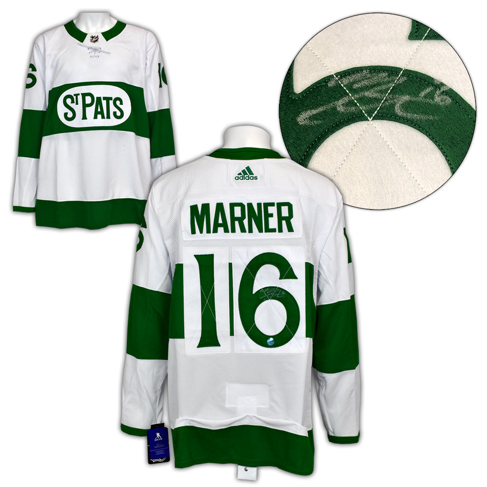 Mitch Marner Toronto Maple Leafs Winter Classic Retro Jersey - Signed On  Front - NHL Auctions