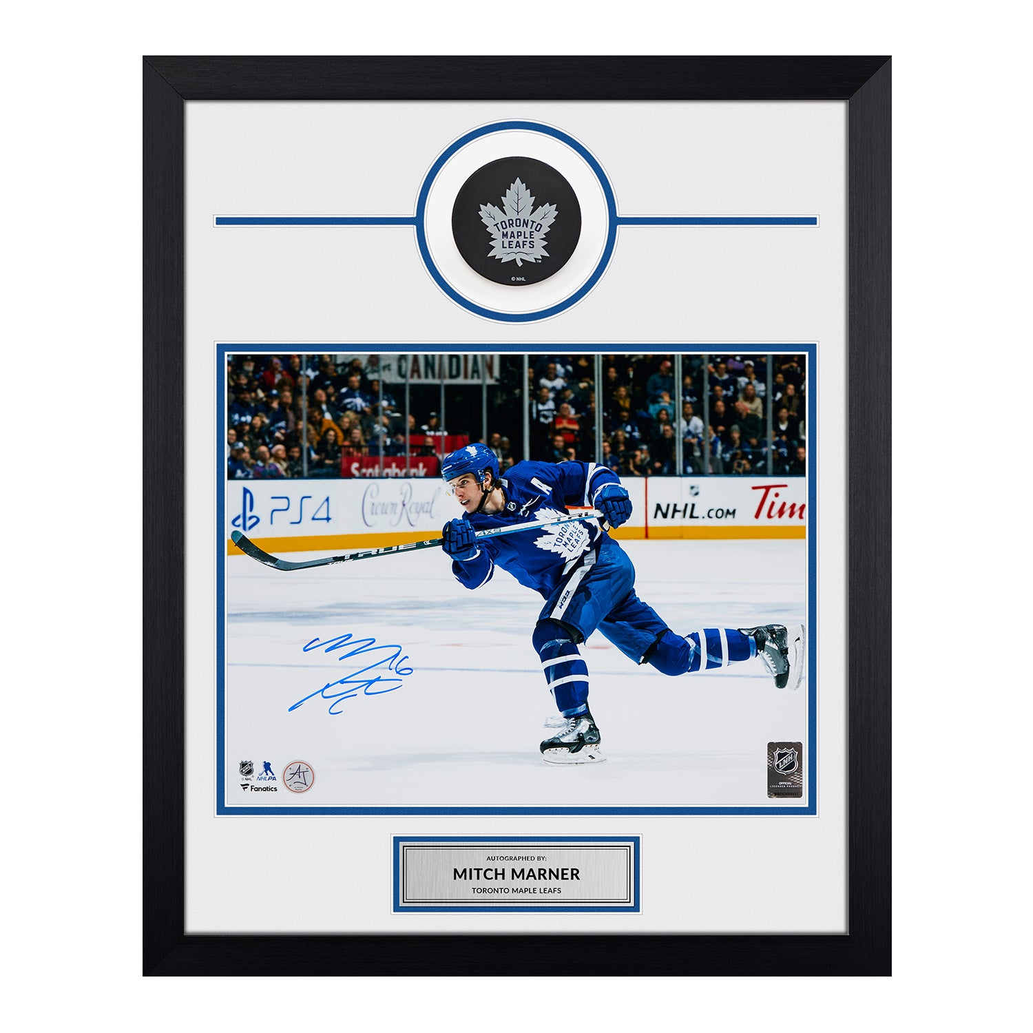 Mitch Marner Adidas Jersey Autographed Authentic-Toronto Maple Leafs