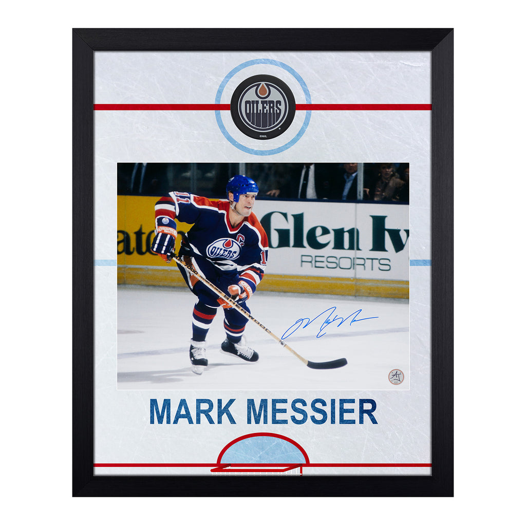 Mark Messier Edmonton Oilers Autographed 1990 Stanley Cup Retro CCM Jersey  - NHL Auctions