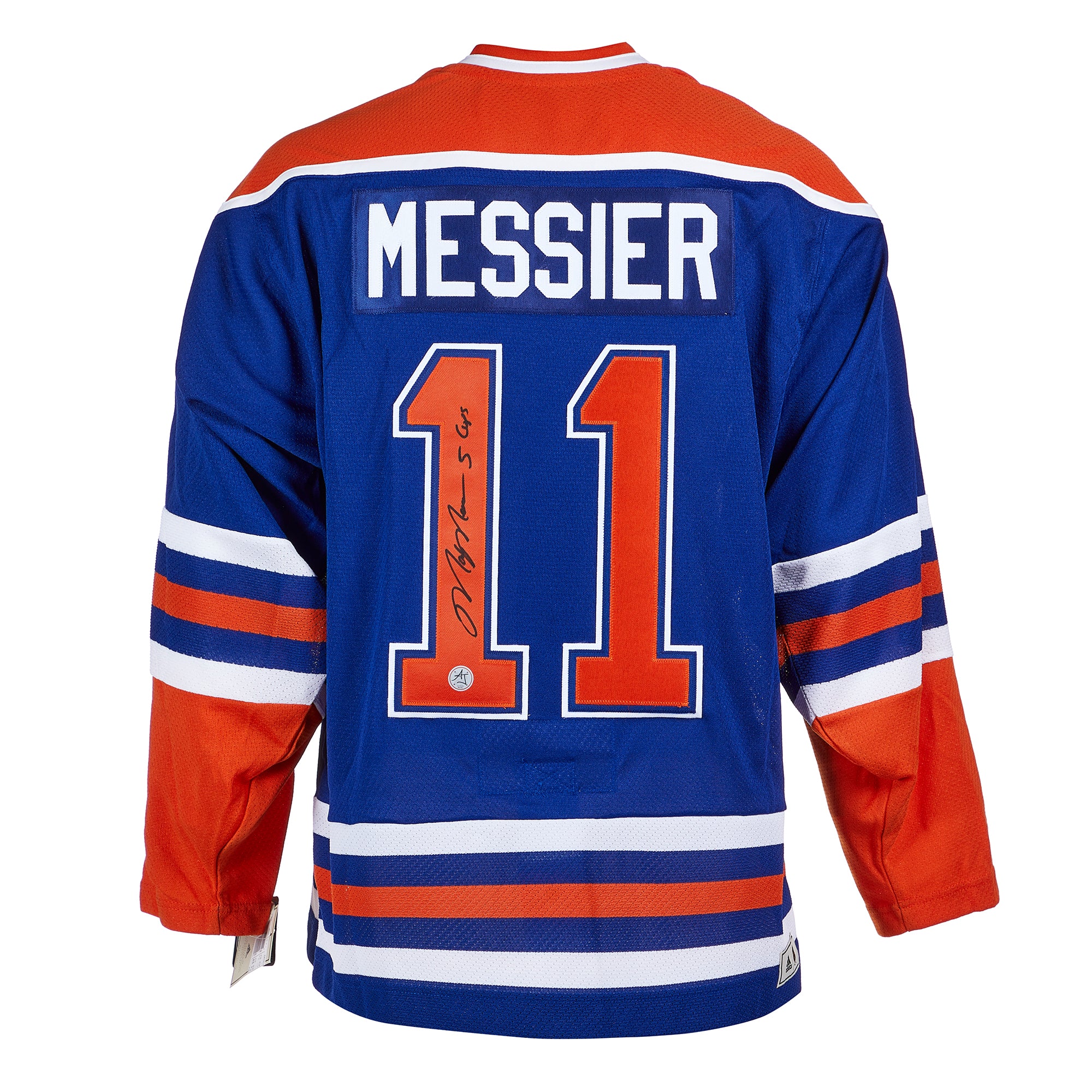 Mark Messier Edmonton Oilers Signed & Inscribed 1990 Team Classic Jersey | AJ Sports.