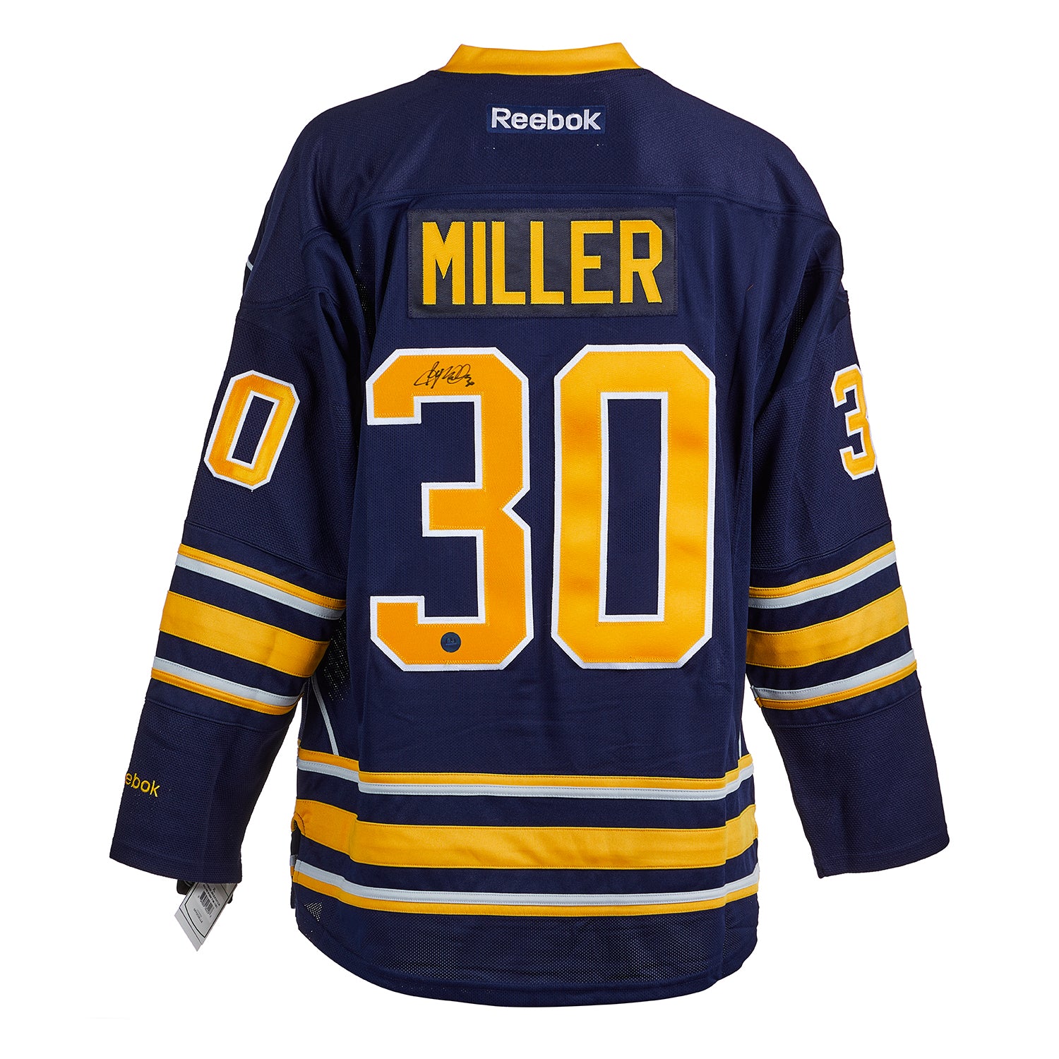 Ryan Miller Autographed Buffalo Sabres CCM Retro Hockey Jersey
