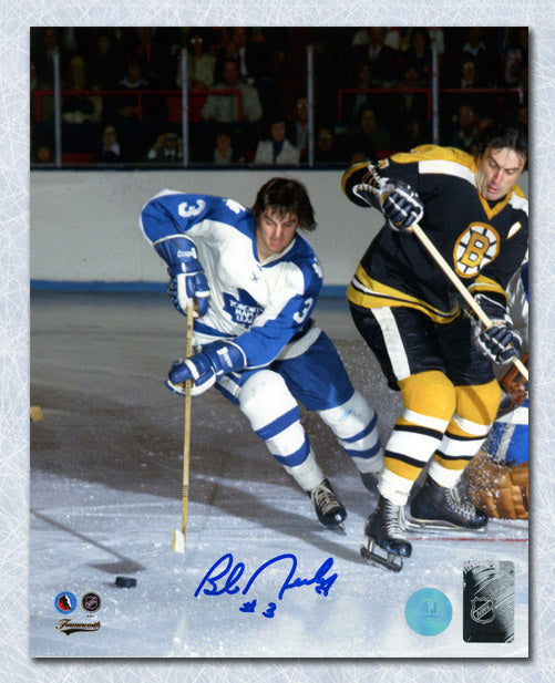 Bob Neely Toronto Maple Leafs Autographed Action 8x10 Photo | AJ Sports.