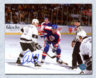 Bernie Nicholls Los Angeles Kings Autographed Vs Jets 8x10 Photo | AJ Sports.