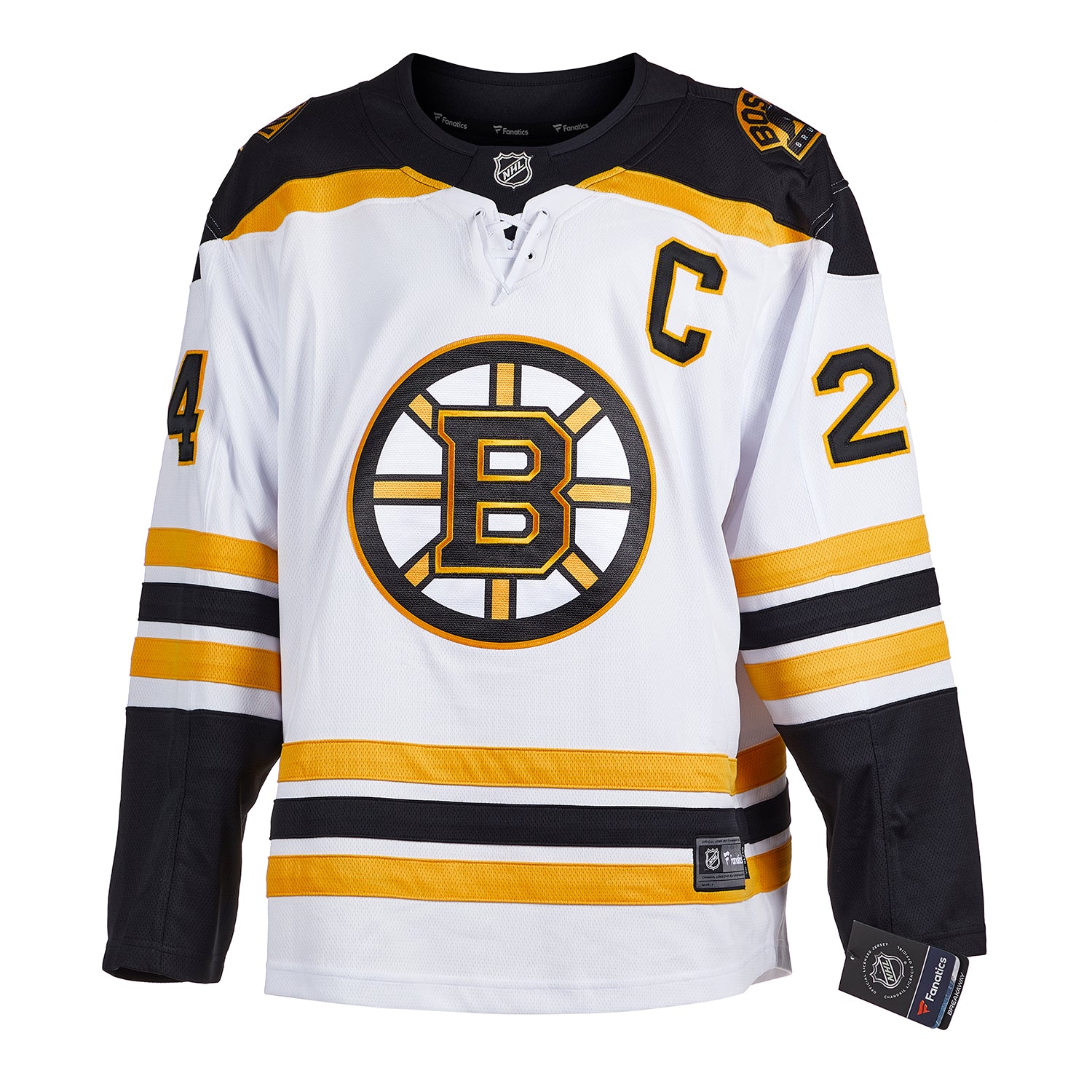 Terry O'Reilly Boston Bruins Signed White Fanatics Jersey | AJ Sports.