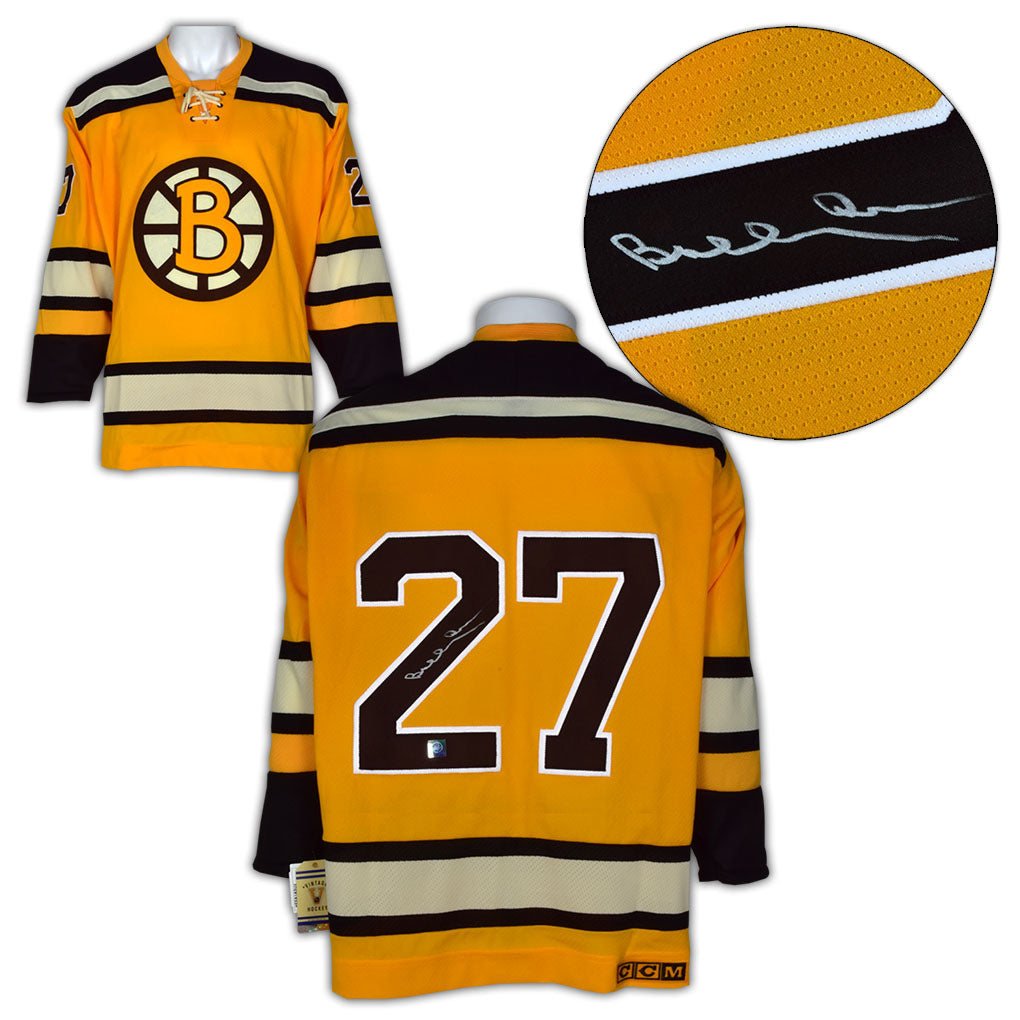Bobby Orr Signed Boston Bruins Jersey Global Authentic's COA -XL