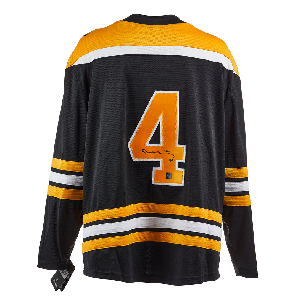 Bobby Orr Boston Bruins Autographed White adidas Heroes of Hockey Authentic  Player Jersey