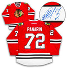 Artemi Panarin Chicago Blackhawks Signed Rookie Reebok Jersey | AJ Sports.