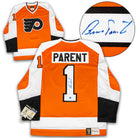 Bernie Parent Philadelphia Flyers Signed Retro Fanatics Jersey | AJ Sports.