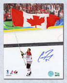 Corey Perry Team Canada Autographed 2010 Olympic Gold Celebration 8x10 Photo | AJ Sports.