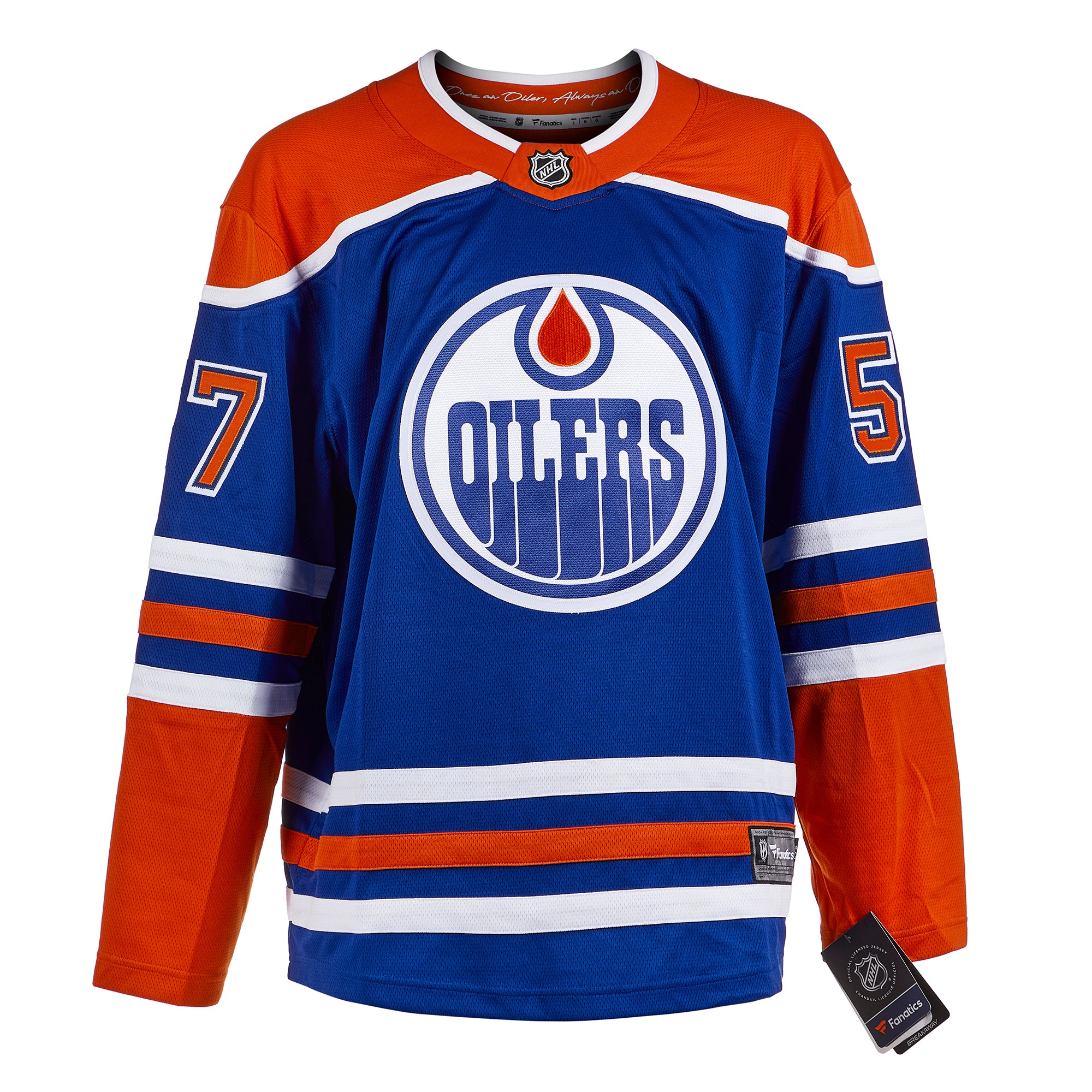 David Perron Edmonton Oilers Autographed Fanatics Jersey | AJ Sports.