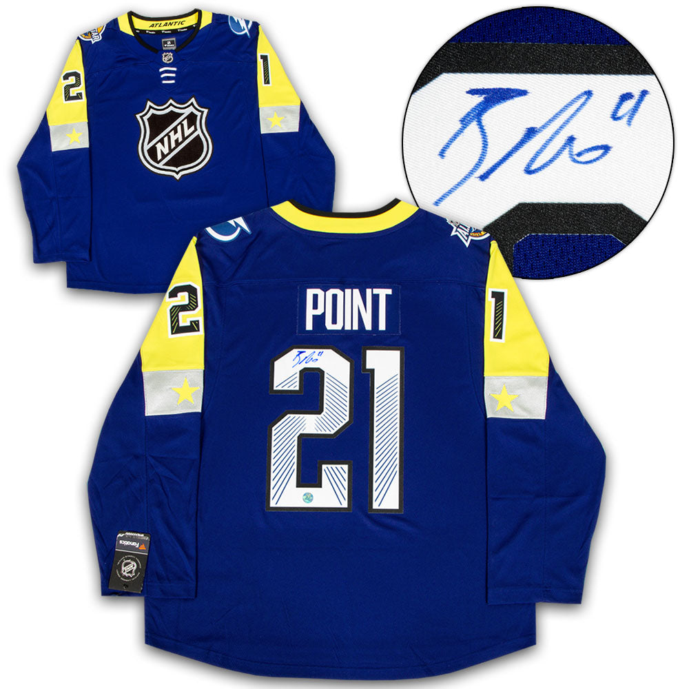 Brayden Point Tampa Bay Lightning Autographed Adidas Jersey