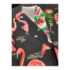 Don Cherry Flamingo Print On Air Worn Jacket Ensemble | AJ Sports.