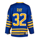 Rob Ray Buffalo Sabres Signed PIM Note Vintage Fanatics Jersey | AJ Sports.