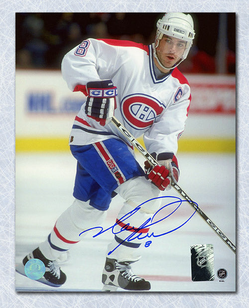 Mark Recchi Montreal Canadiens Autographed Captain 8x10 Photo | AJ Sports.