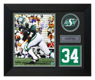 George Reed Saskatchewan Roughriders Signed 20x24 Number Frame | AJ Sports.