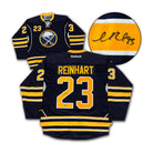 Sam Reinhart Buffalo Sabres Autographed Rookie Reebok Jersey | AJ Sports.