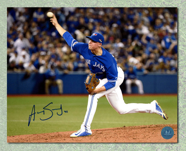 Aaron Sanchez Toronto Blue Jays Signed Playoffs 8x10 Photo | AJ Sports.