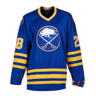 Bob Sauve Buffalo Sabres Signed Retro Fanatics Jersey | AJ Sports.