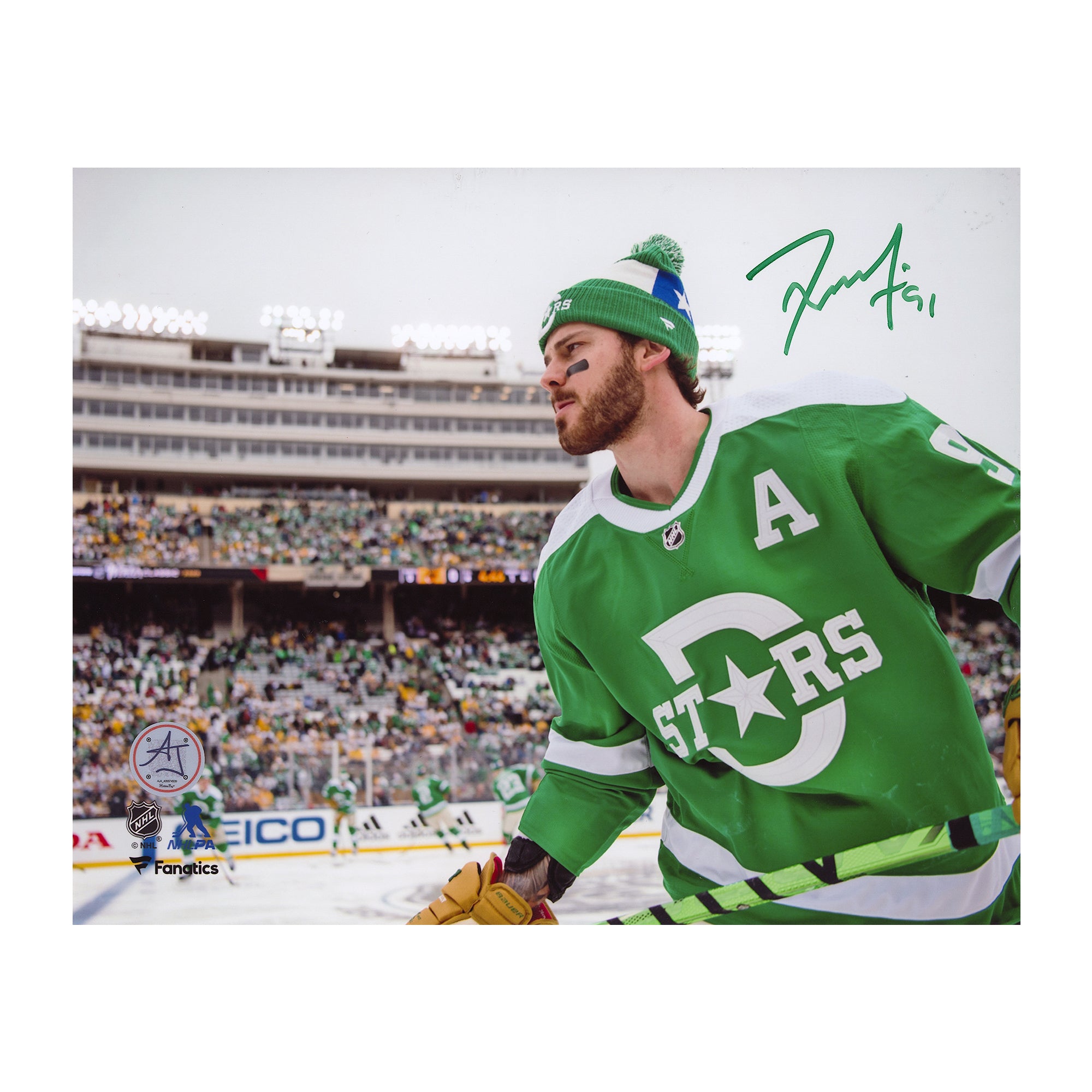 Tyler Seguin Dallas Stars Autographed Signed 2020 Stanley Cup Finals Adidas  Jersey