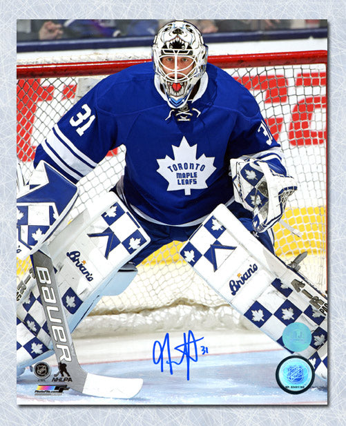 Garret Sparks Signed Toronto Maple Leafs 1st NHL Game 8x10 Photo | AJ Sports.