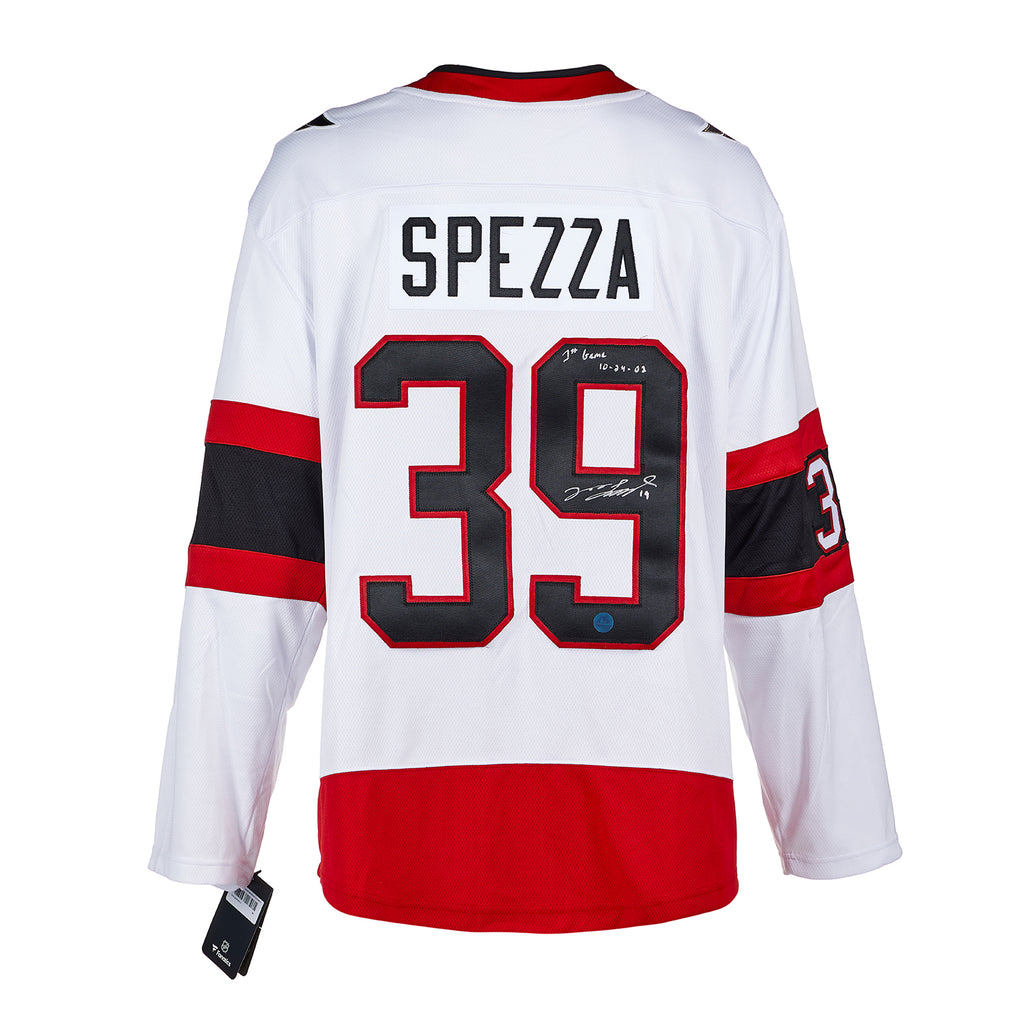 Jason Spezza Signed Ottawa Senators Slapshot 20x24 Puck Frame