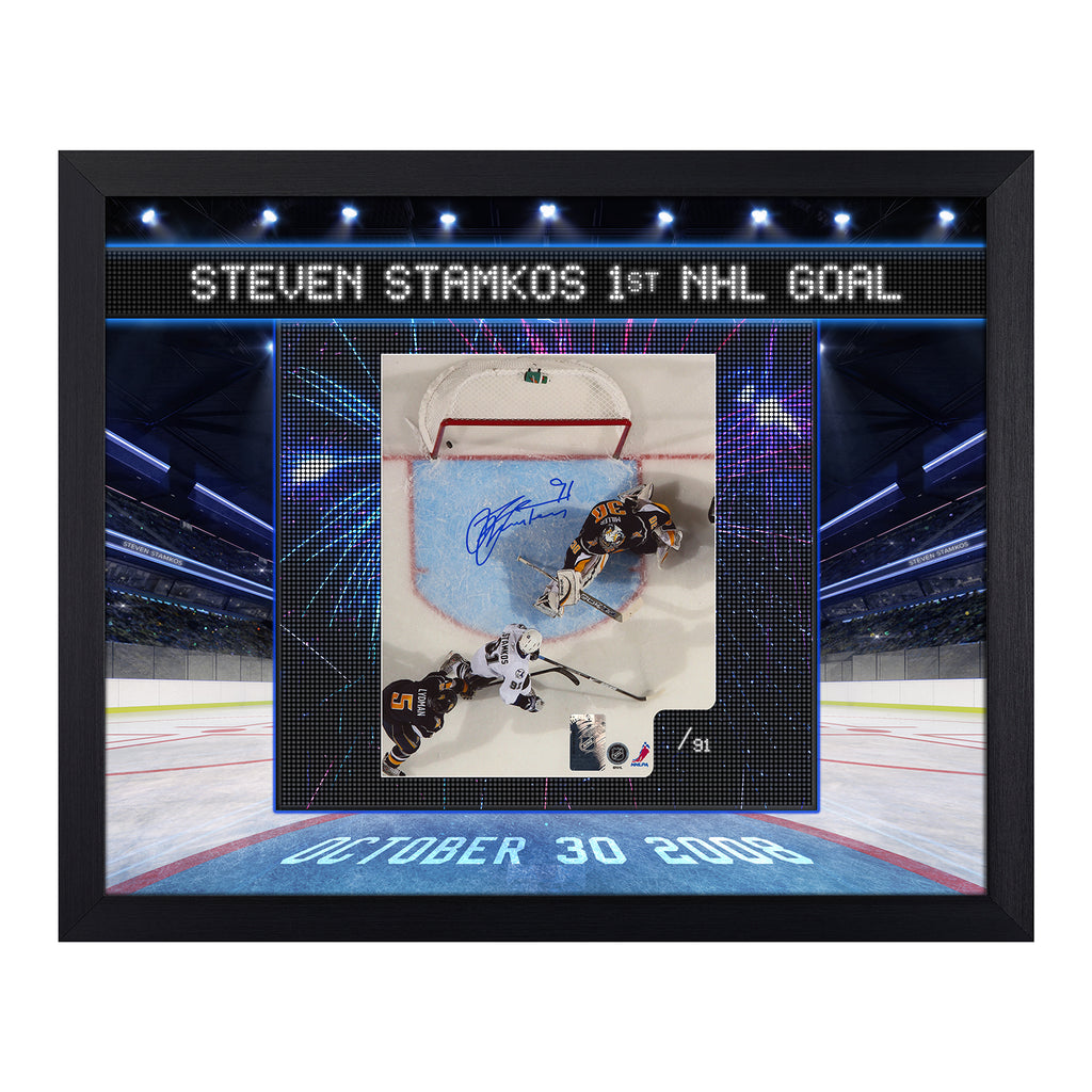 Steven Stamkos // Tampa Bay Lightning // Autographed Jersey Number Display  - Autograph Authentic - Touch of Modern
